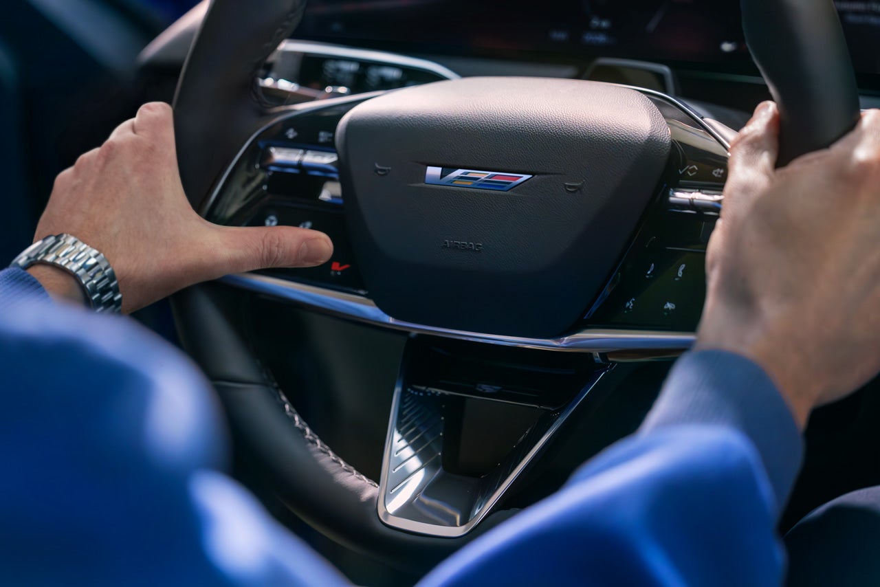The 2025 Cadillac XT4 Front Interior Cabin and Middle Console Controls